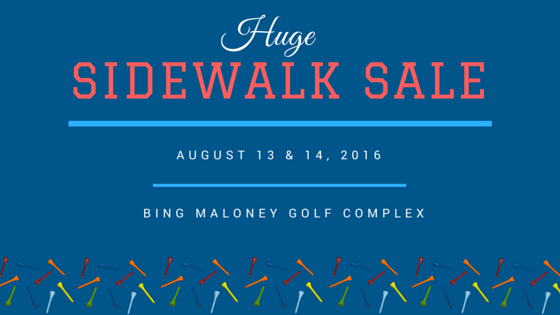 sidewalk sale